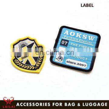 Custom logo cloth garment patch for wholesale