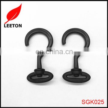 Factory supply 25mm plastic clothes hanger hook