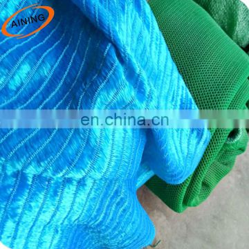 Blue HDPE with UV dust protection net for construction area