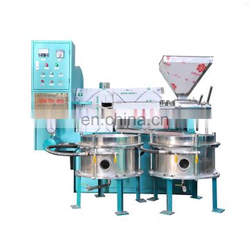 Full automatic palm kernel oil press machine with kernel crusher