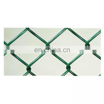 9 gauge PVC PE coated 6ft chain link fence mesh