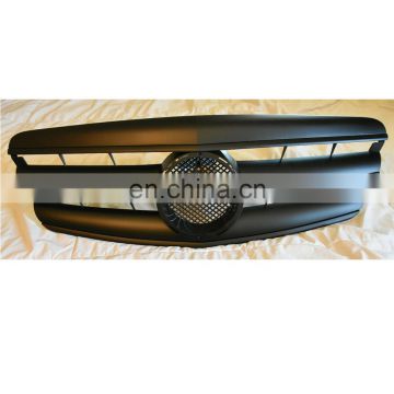 Fits 06-09 Front Grill Matte Black for Mercedes Benz S-CLASS W221 S350 S550