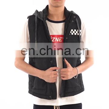 DiZNEW Dongguan Custom Winter Trendy Puffer Lightweight Vest Down Padded Mens Gilet