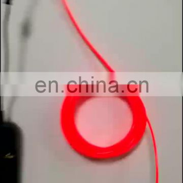 EL LED Strip Neon Glow Rope Tube Cable Wire Waterproof Car Decoration