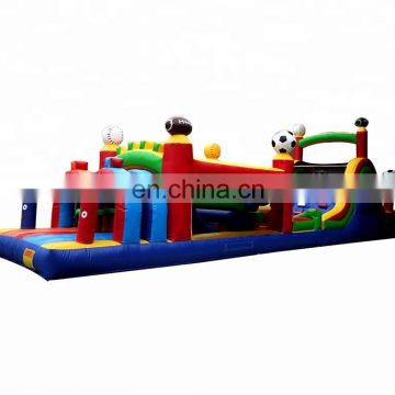wipeout inflatable obstacle course for Adult