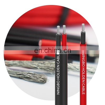 solar cable pv1-f 4.0mm2 black red 6mm solar cable wire