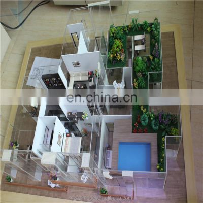 Real estate house plan house model,Guangzhou architectural interior model maker