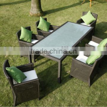 2013 High Quality Synthetic Rattan Furniture (DW-DT004+DW-AC021) A