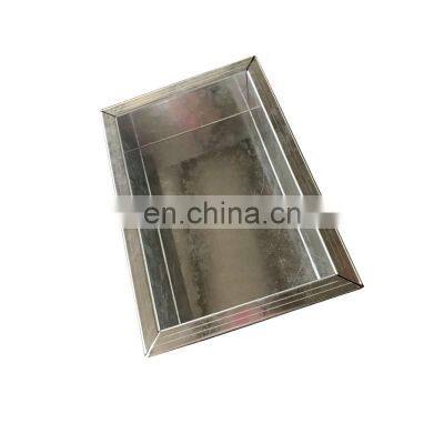 OEM Metal Plate Waterjet Cutting Service Laser Cut Chrome Finish Metal Parts