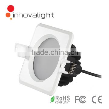 INNOVALIGHT 95mm Cut Out Square Recessed Downlight 12W IP65 LED Downlight