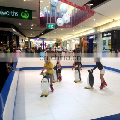 1mx2m synthetic ice skating rink with reliable quality