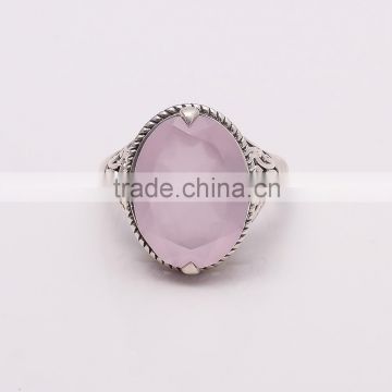 ROSE QUARTZ Ring,925 sterling silver jewelry wholesale,WHOLESALE SILVER JEWELRY,SILVER EXORTER,SILVER JEWELRY FROM INDIA