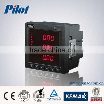 Three phase AC current meter