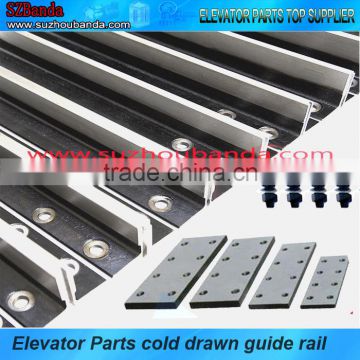 Elevator Parts/Elevator Cold Drawn Guide Rail T45/A, T50/A