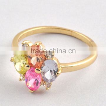 Gold Ring, Brass Diamond Cz Gold Ring, Gold Rings Designs For Men & Women P6331