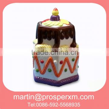 Ceramic cake canister set