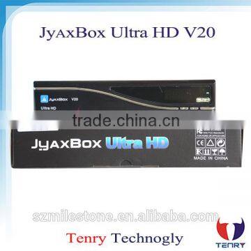 Jyaxbox Ultra HD V20 Receiver with JB200 8PSK tuner and Fan