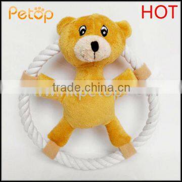 Animal Cotton Rope Dog Frisbee Toys