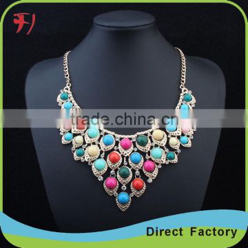Hot Luxury beads necklace nigerian women fancy necklace for girl party,gifts