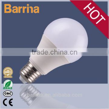 2015 China manufacturer RA> 75 7W / 9W /12 W e27 led bulb high quality