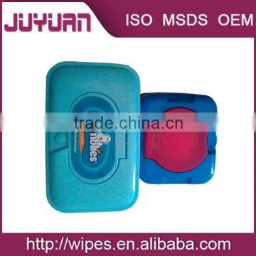 wet wipes box,wet wipe package, Plastic box