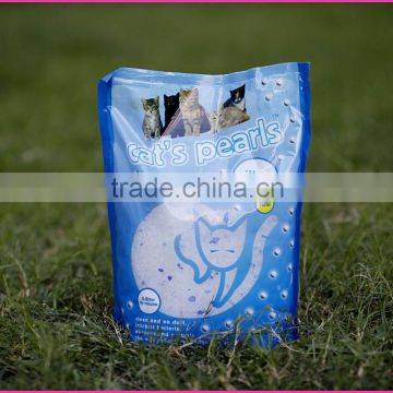With 10 years manufacturer experience factory supply silica gel cat litter 1.8kg/bag 3.6kg/bag 15kg/bag                        
                                                Quality Choice