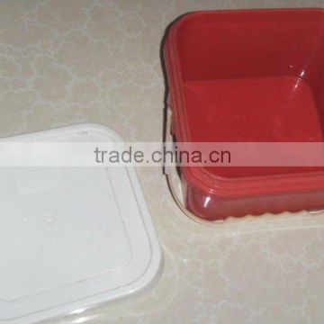 RED PLASTIC NAIL BUCKETS