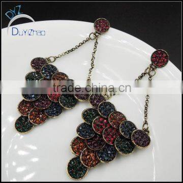 custom top new design pendant earrings