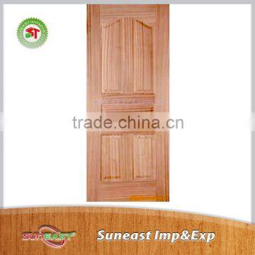 Modern wood entrance door