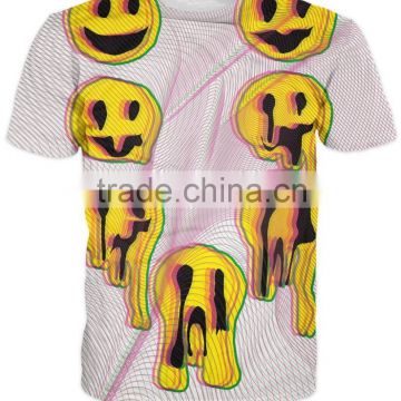 2016 Men 3d Trippy T-Shirt Fashipn Clothing Funny Sport tops Hipster Summer tees t shirt Plus Size