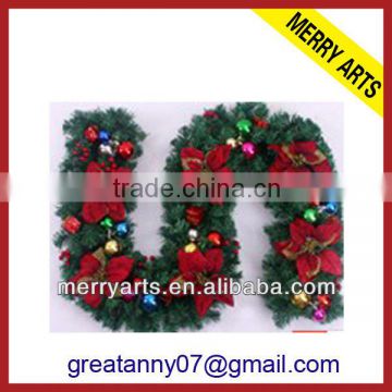 China hot sale styrofoam xmas wreaths red christmas decoration wreaths