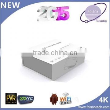 Foisonth LED projector Supports flash 11.1HDMI 2.0 with up to 4K Android 4.4 Smart Projector