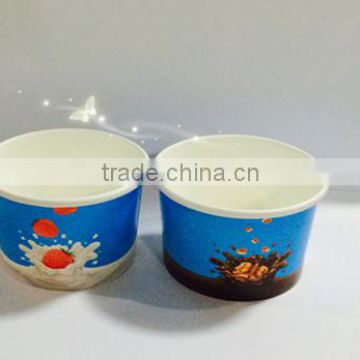 Custom Printed Disposable Ice Cream Paper Cups. high quality ice cream paper cup