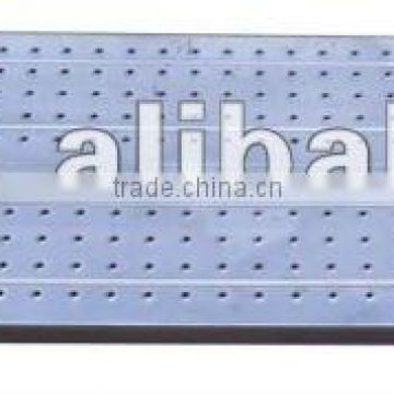 Galvanized scaffolding plank with hook for ringlock scaffolding