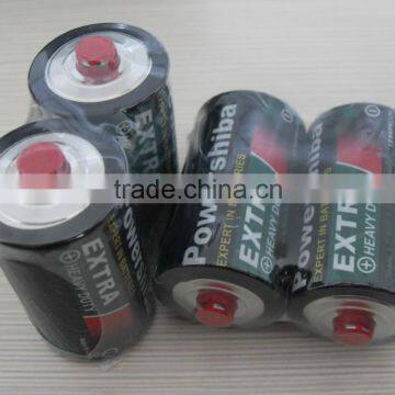 r20 size d dry battery/1.5v dry cell battery for radio