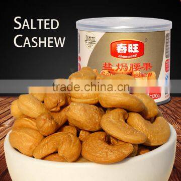 Snack type fried and salted cashew nut exporter and distributors