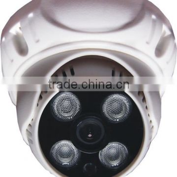 High Power Array LED Plastic IR CCTV 700TVL Dome Camera