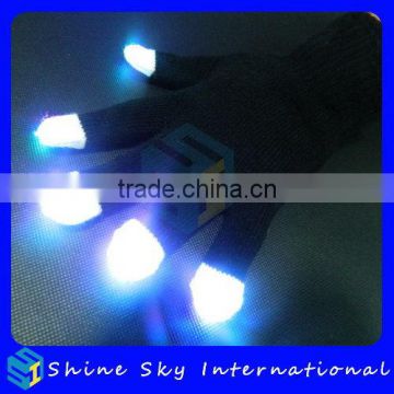 Fashion Promotional Flashing Luminous Led Gloves