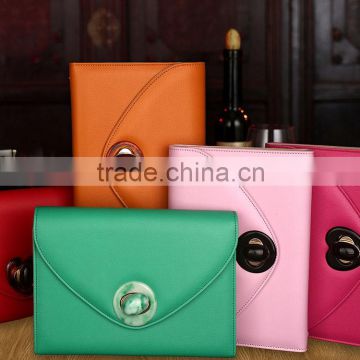 Plaro 2016 new promotion notebooks power bank with leather handbags