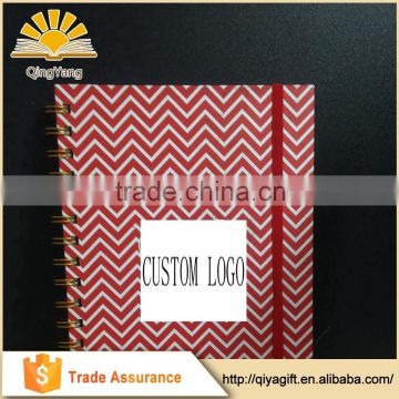 Top-Selling Stationery Hardcover Moleskin Spiral Custom Notebook With Elastic Band