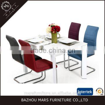 High quality MDF top european dining set