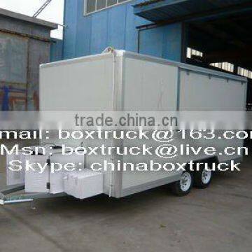 closed box trailer