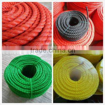 Factory Produced PE Rope Twisted Polyethylene Fishing Rope