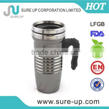 Double wall stainless steel milk cup vacuum insulated s/s coffee mug(MSUW)