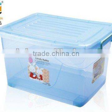 colorful plastic storage box