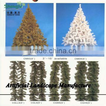 SJZJN 1515 Artificial Christmas Tree/Fake Plant Decorative Christmas Tree