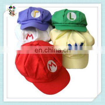 Anime Cosplay Party Super Mario Bros Luigi Baseball Hats HPC-0222