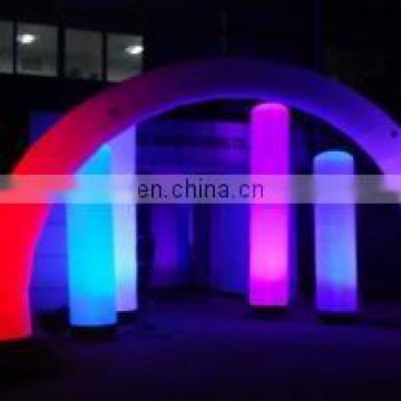 2016 Inflatable led lighting arch with digital printing/inflatable arch for activity promotion