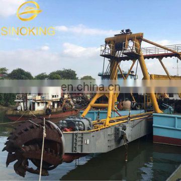 2000m3/h water flow rate Cutter Suction Dredger sales