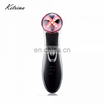 Ketrina Skincare Electric Beauty Device Vibration EMS LED RF Face Lifting Massage Tool Machine